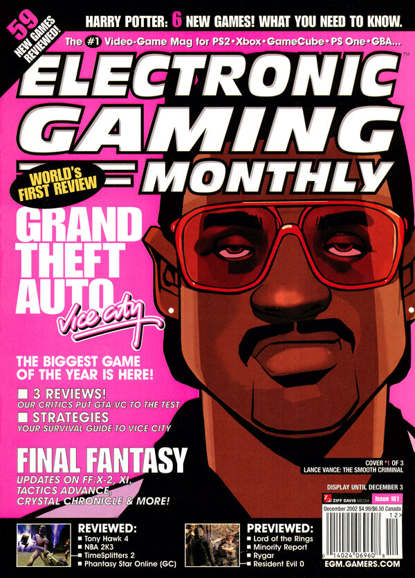 Electronic Gaming Monthly Issue 161 (December 2002) cover
